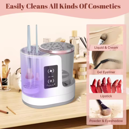 North Elara Electric Makeup Brush Cleaner