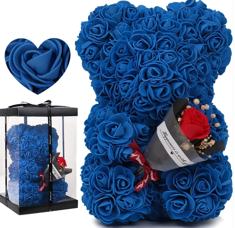 North Elara Bloom Bear™ – Forever Rose Gift