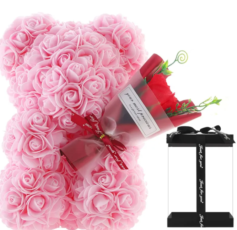 North Elara Bloom Bear™ – Forever Rose Gift