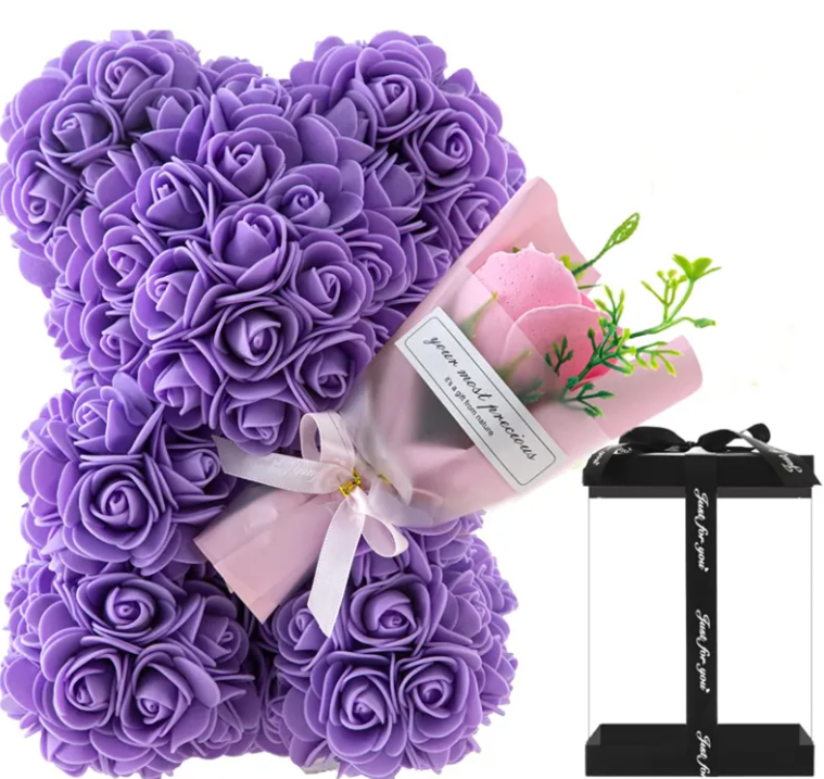North Elara Bloom Bear™ – Forever Rose Gift