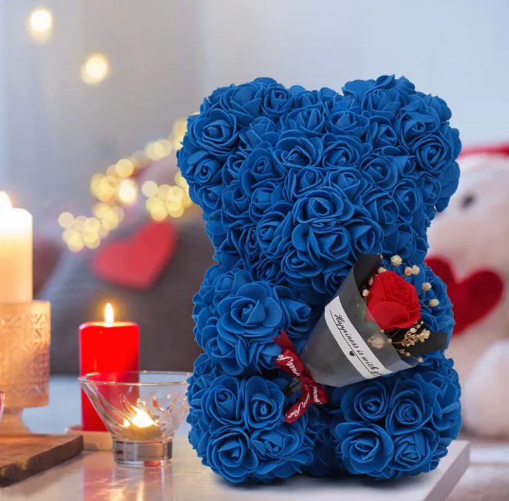 North Elara Bloom Bear™ – Forever Rose Gift