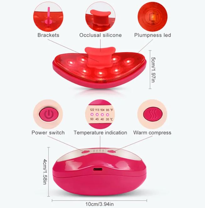 North Elara Lip LED Heating Portable Device