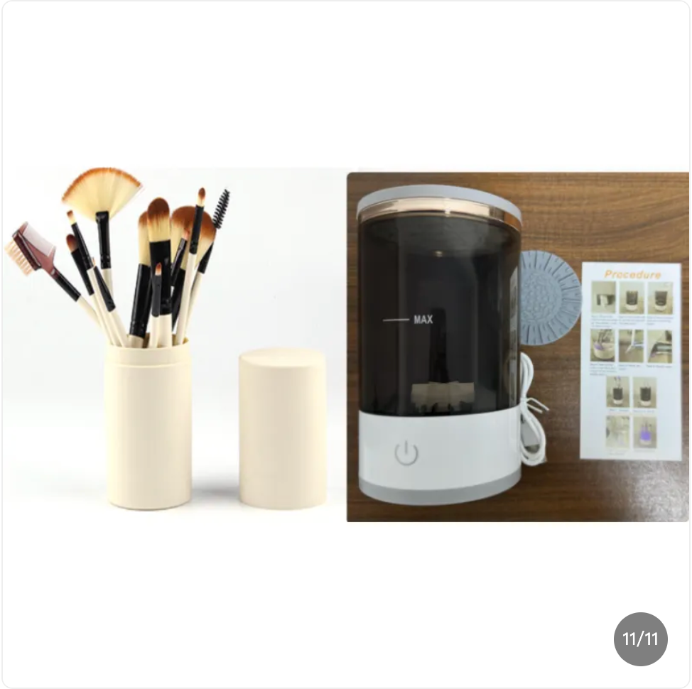 North Elara Electric Makeup Brush Cleaner